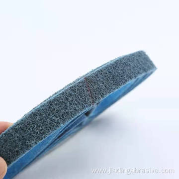 Nylon abrasive sanding belts for belt sanders